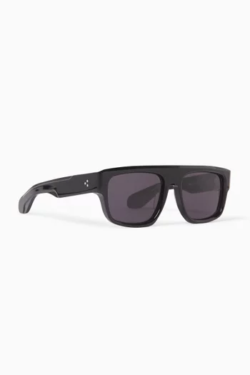 x George Cortina Ritz Flat-top Sunglasses in Acetate
