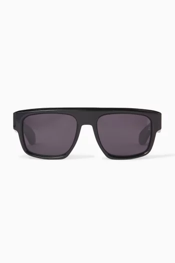 x George Cortina Ritz Flat-top Sunglasses in Acetate