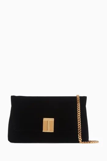 Nobile Clutch Bag in Velvet
