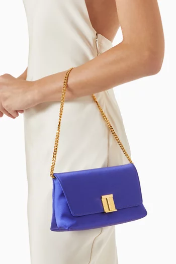 Nobile Clutch Bag in Satin