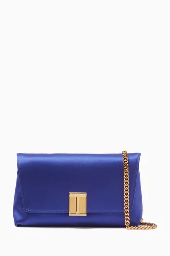 Nobile Clutch Bag in Satin
