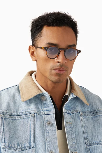 Forest Sunglasses in Havana Acetate
