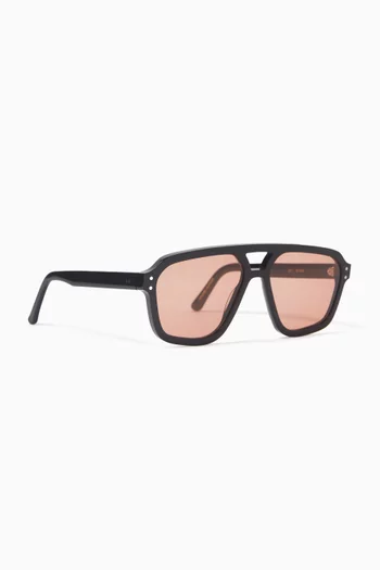 Jet Aviator Sunglasses in Acetate