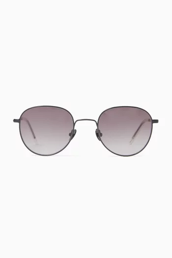 Rio Sunglasses in Stainless Steel