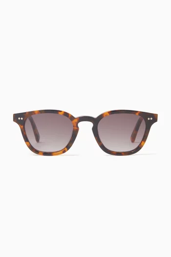 River Sunglasses in Havana Acetate