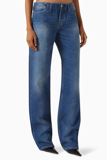 Straight-fit Jeans in Denim