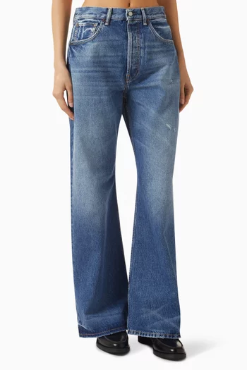 Button-fly Jeans in Cotton