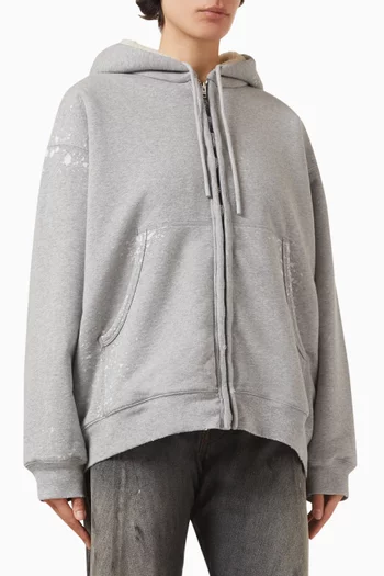 Zip Hooded Sweatshirt