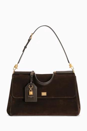My Sicily Top-handle Bag in Suede