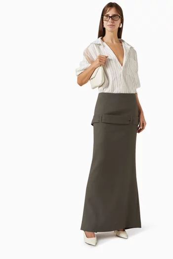 قميص بوتيت جراند بنقشة مخططة