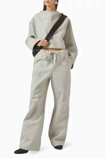 The Embossed Gaultier Hoodie in Cotton