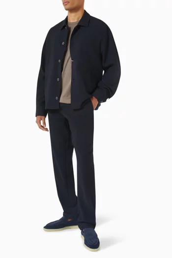 Seersucker Pants in Wool
