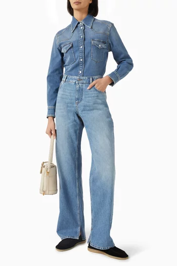 Pocket Shirt in Denim