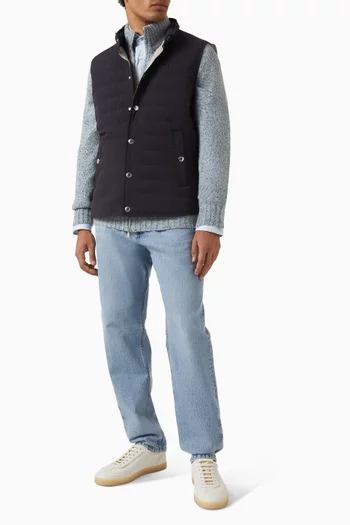 بنطال جينز ايكونيك بخمسة جيوب دينم