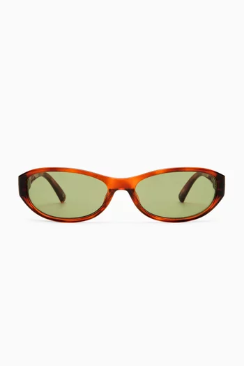Don't Cha Oval Sunglasses