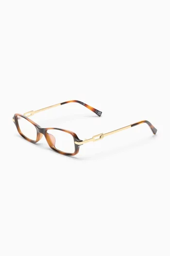 Bamboozler Rectangle Glasses
