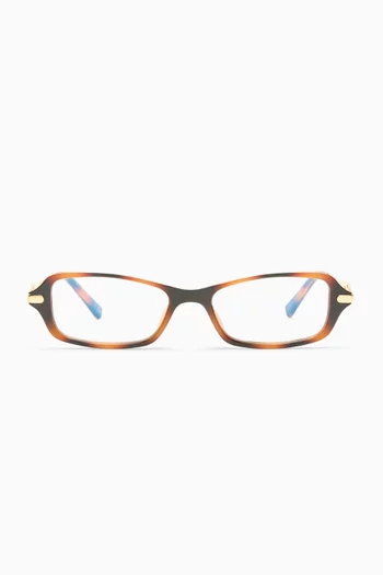 Bamboozler Rectangle Glasses