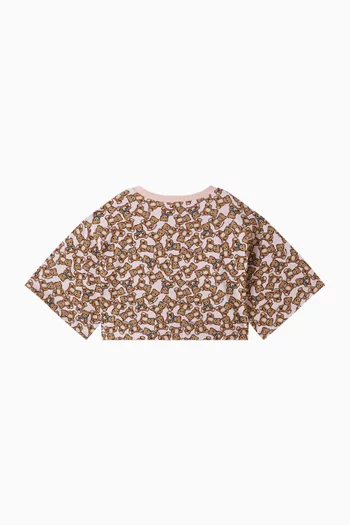 Teddy-printed T-shirt