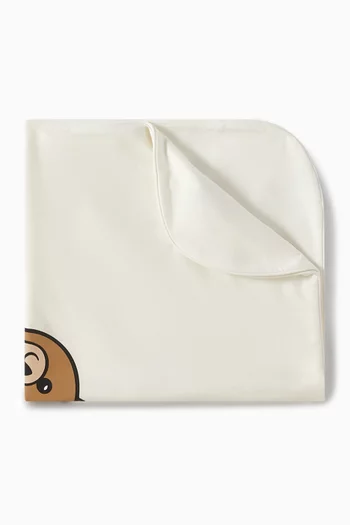 Teddy Bear Blanket in Cotton