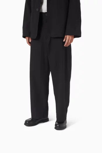 Guston Lace-up Boat Shoes in Leather