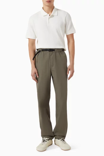 Variegated Polo Shirt in Pima Cotton