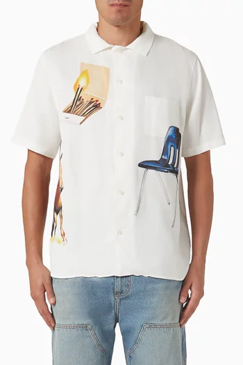 قميص آي نيفر بيليفد ان ماتش، بط آي بيليف ان يو بياقة بطية