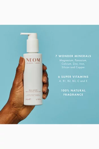 Real Luxury Multi Mineral Body Milk, 200ml
