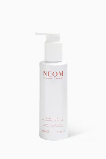 Real Luxury Multi Mineral Body Milk, 200ml