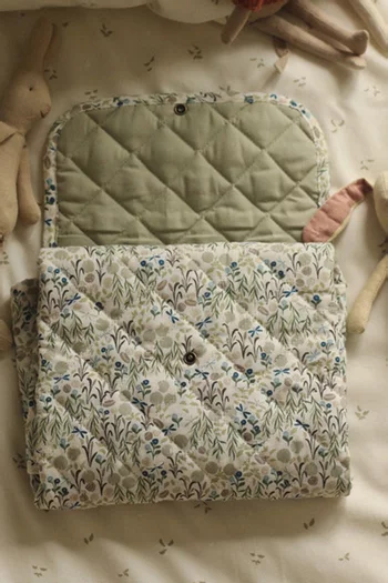 Travel Changing Mat in Organic Cotton