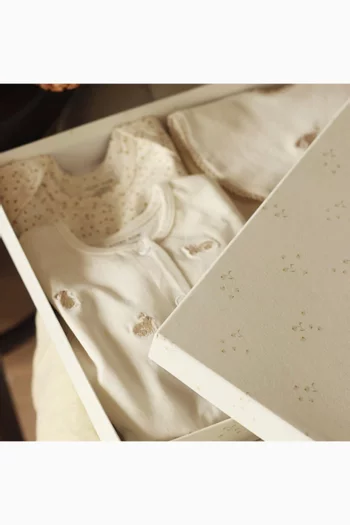 Bunny Baby Sleepsuit and Blanket Gift Set