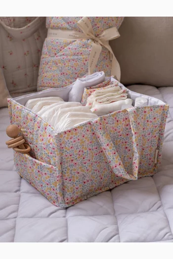 Wildflower Garden Nappy Caddy