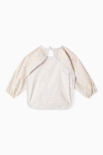 Wildflower Garden Sleeved Bib
