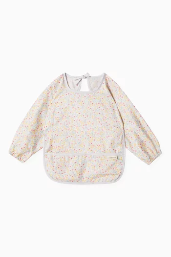 Wildflower Garden Sleeved Bib