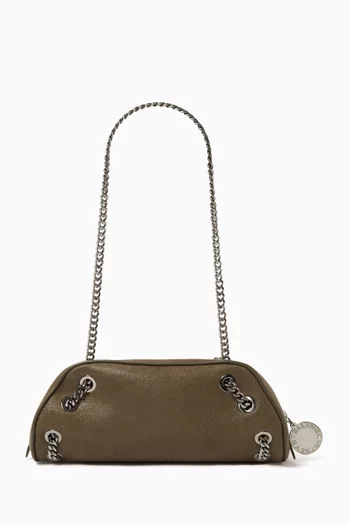 Falabella Bowling Shoulder Bag in Eco Shaggy Deer
