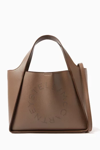 Logo Crossbody Bag in Eco Alter Grained Mat