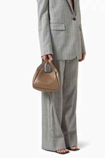 Logo Double Top-handle Bag in Alter Mat