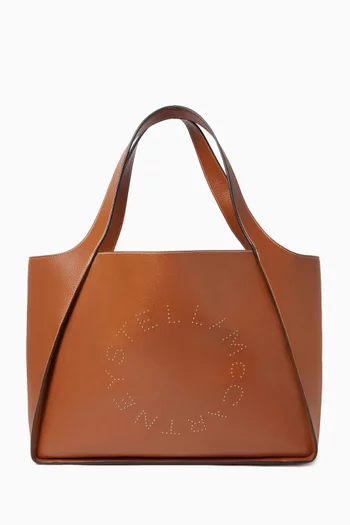 Stella Logo Tote Bag in Eco Grainy Alter