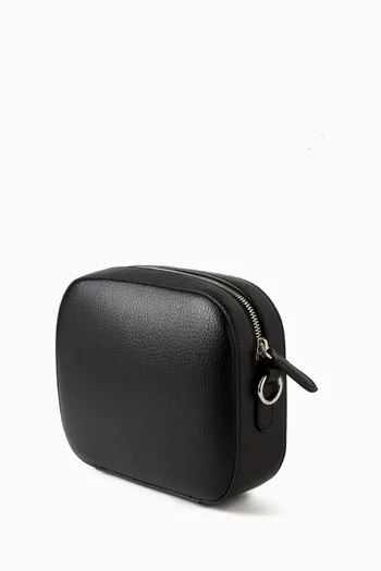 حقيبة كاميرا بشعار الماركة جلد ألتر مات