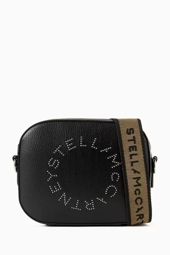 حقيبة كاميرا بشعار الماركة جلد ألتر مات