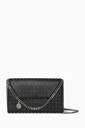 Limited-Edition Falabella Star Studs Wallet Crossbody Bag