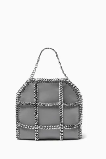 Limited-edition Mini Falabella Chain Tote Bag in Shaggy Deer