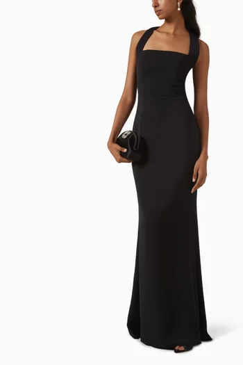 The Ultimate Muse Halterneck Maxi Dress