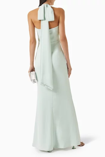 The Ultimate Muse Halterneck Maxi Dress