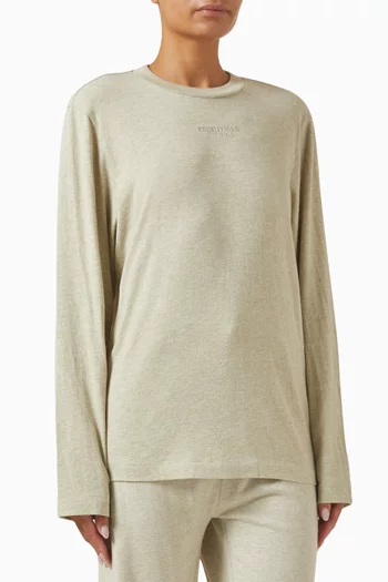 Classic-fit Long Sleeve T-shirt