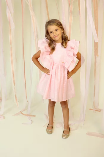 فستان بكشكش 