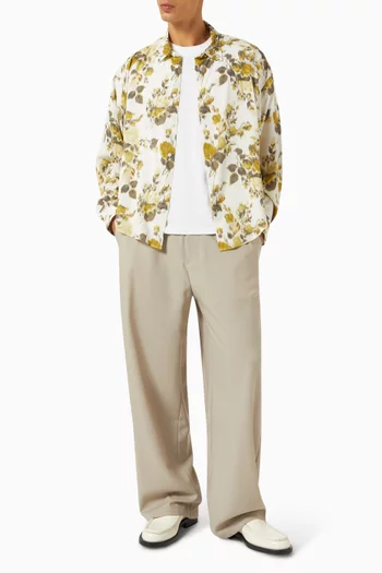 Elasticated Pants in Wool