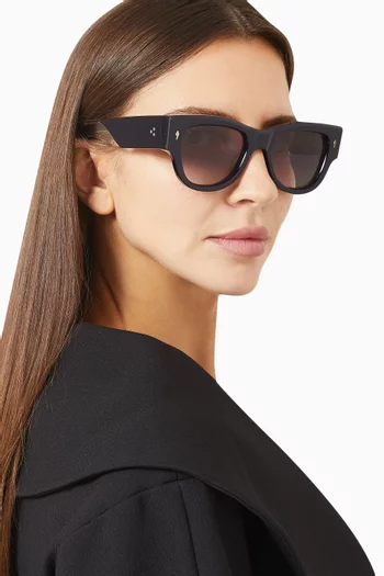 Chelsea D-frame Sunglasses in Acetate