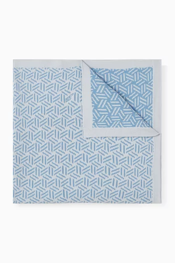 Printed Blanket in Organic Cotton