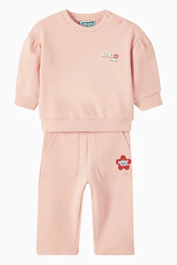 طقم بطبعة نمر قطن، قطعتان