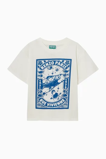 تي شيرت كوزميك فن قطن